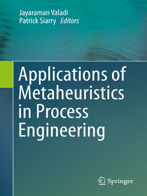 cover image of Applications of Metaheuristics in Process Engineering